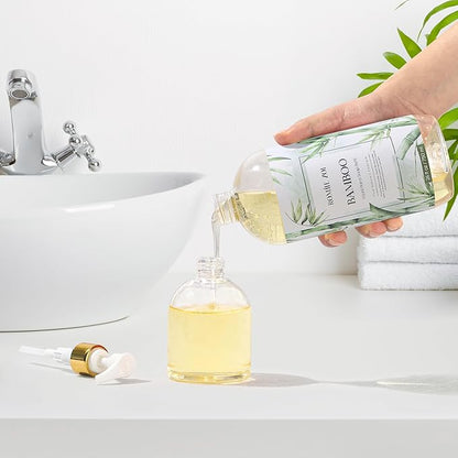 ROMIIE ZOI Liquid Hand Soap Refill,Bamboo,Gentle & Moisturizing Formula for Home & Kitchen, 750ML/26 FL OZ