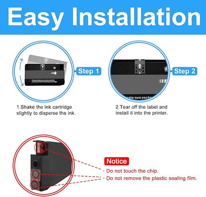 LCL 952XL Ink Cartridge Replacement for HP 952 XL Ink High Yield for HP OfficeJet Pro 8710 8720 8740 7720 7740 8216 8200 8210 8218 8700 8702 8714 8715 8716 8717 8724 8725 Printer (2-Pack,Black)