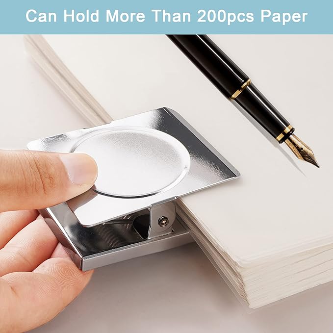 FINDMAG 4 Pack Clip Magnets 2.2 Inch Extra Large Magnetic Clips Heavy Duty, Office Magnet Clips, Whiteboard Magnet Clips, Clip Magnets for Home, Office, Whiteboard, Kitchen etc.