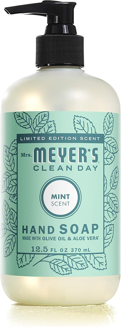Mrs. MEYER'S CLEAN DAY New Spring Scent Variety Pack (Rose + Lilac + Mint)