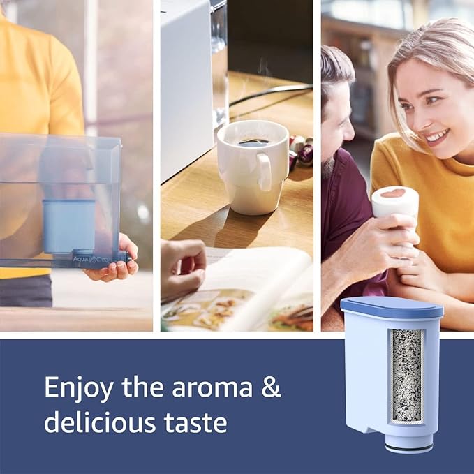 Waterdrop Water Filter Replacement for Philips® AquaClean® CA6903/10 CA6903/22, Compatible with Saeco® and Philips® Fully Automatic Coffee Machines, TÜV SÜD certified, Reduces PFAS, PFOA/PFOS, 6 Packs