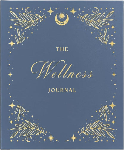 And Per Se Wellness Journal, Daily Journal for Personal Mental Health, Sleep & Diet Tracking, Self Care Reflection for Women & Men (Stardust Blue)