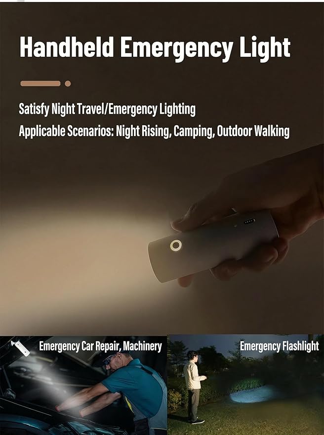 3-in-1 LED Desk Lamp with Magnetic Base, Touch Control, 360° Adjustable Arm, 3 Brightness Levels, Portable Clip-on Light for Reading, Study, Bedside