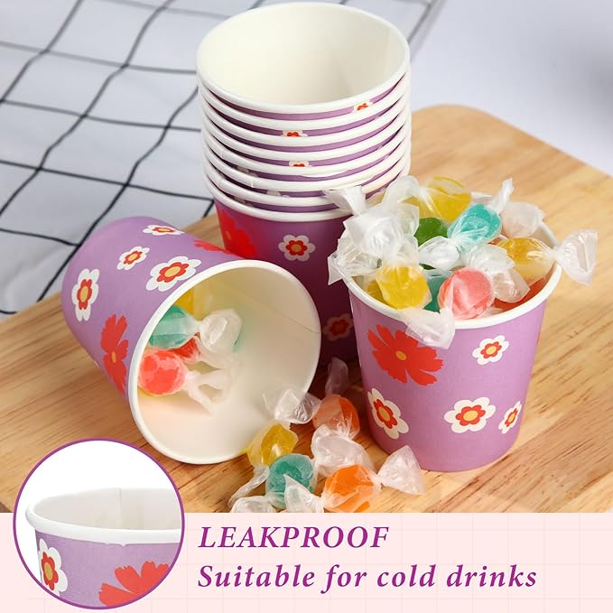 Yaomiao 1000 Pcs 5 oz Paper Cups Bulk Small Mouthwash Cups Mini Disposable Coffee Mugs for Summer International Coffee Day Picnics, Party, Barbecues, Travel Events, 10 Colors