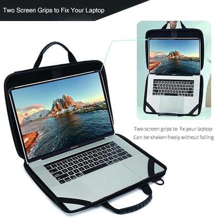 Laptop Case Hard Shell Laptop Bag for Men Women with Shoulder Strap
