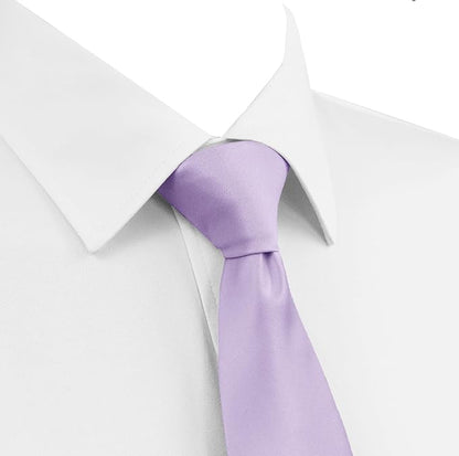Dibi Solid Color Ties for Men, Formal Mens Ties, Neck Tie, Classic Tie for Boys Women Teens, Wedding Business Costume Necktie