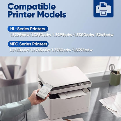 TN229XL TN229 229XL Toner Cartridges Compatible Replacement for Brother TN229 TN-229XL Toner to Use with Brother HL-L3220CDW HL-L3280CDW HL-L3300CDW MFC-L3780CDW MFC-L3720CDW Printers TN229 XL
