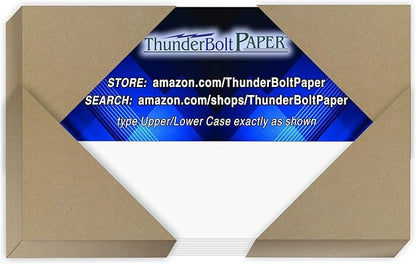 500 Bright White Smooth 80# Card Paper Sheets - 3" X 5" (3X5 Inches) Index|Recipe Card|Photo|Frame Size -80 lb/Pound Cover Weight - Quality Paper - Consistency in Print - Smooth Finish