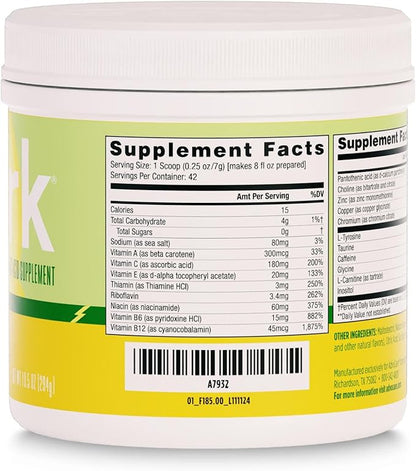 AdvoCare Spark - Energy Drink Mix - Vitamin & Amino Acid Supplement - Supports Energy & Focus - Portable Immune Support - Sugar-Free - Pineapple Whip (10.5 oz)