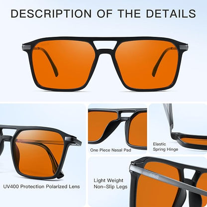 WAVE Blue Light Blocking Glasses,Gaming Glasses with Metal Frames,Computer Glasses for Eye Strain,Anti Glare