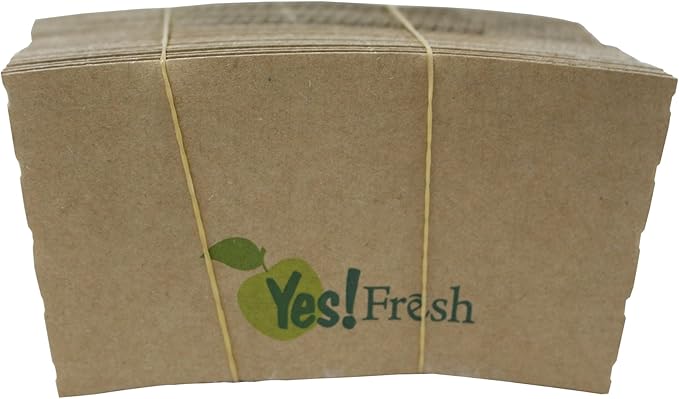 Yes!Fresh Disposable White 12 oz Paper Hot Coffee Cups with Lids for Office Parties Home Travel Corrugated Sleeve Hot Drink Cups(White 12 oz 50 count)