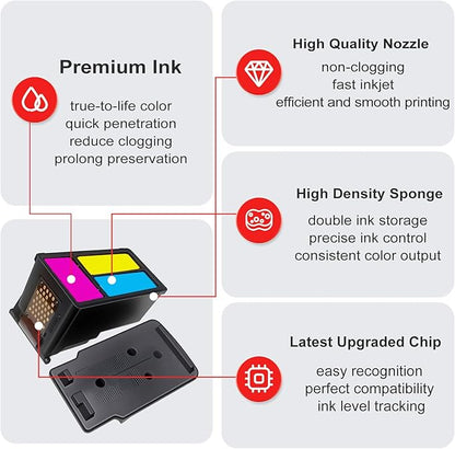 Ankink Compatible Ink Cartridge Replacement for Canon 260 260XL PG260 XL PG 260 Black Cartridges for Cannon TR7020a TR7022 TS6400 TS6420 TS6420a TS5300 TS5320 All in One Printer (2 Black)