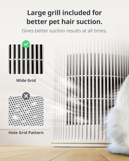 SwitchBot 4 in 1 Air Purifiers Table with Matter, Up to 3620 ft², H13 HEPA Pet Filter, Wireless Charging, Washable Pre-filter, 10 RGB Colors, Work with Apple Home, Alexa, GoogleHome, HomeAssistant