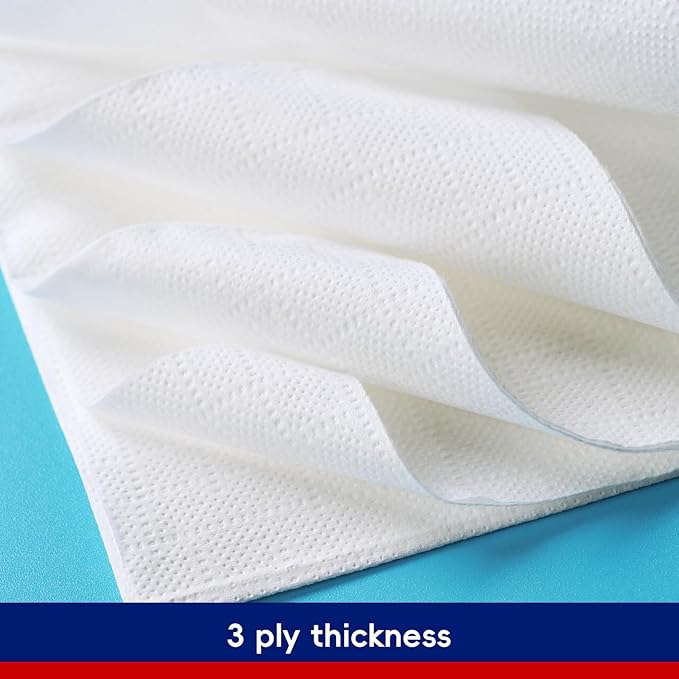 600 Pack Paper Napkins, 3-Ply Guest Towels Disposable Dinner Napkins, Soft and Absorbent Party Napkins for Bathroom,Wedding and Events