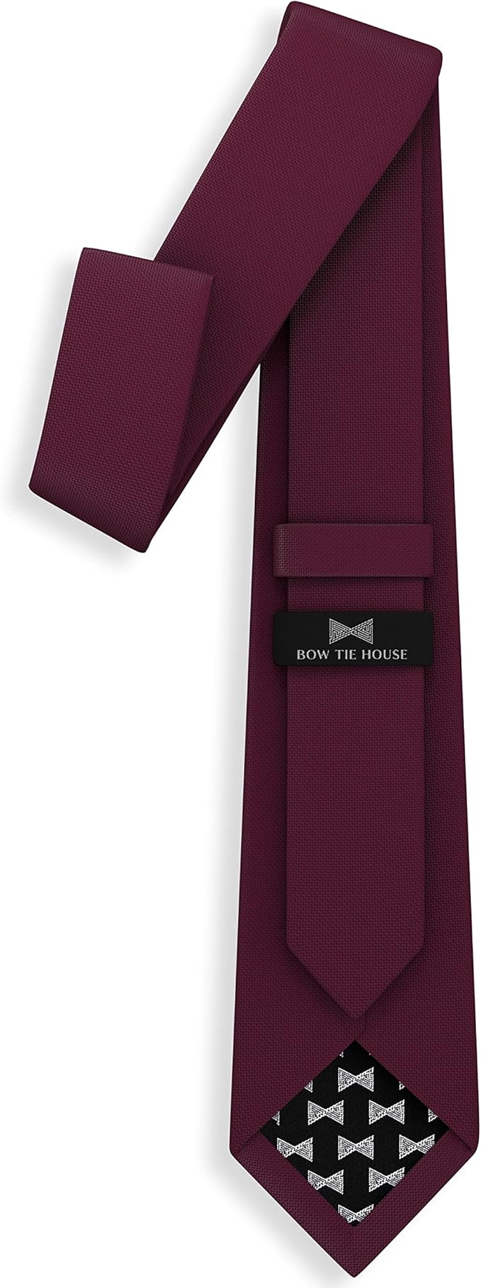 Men's Oxford Matt Neckties Solid Color for Adults Tuxedo Classic Design, by Bow Tie Hosue