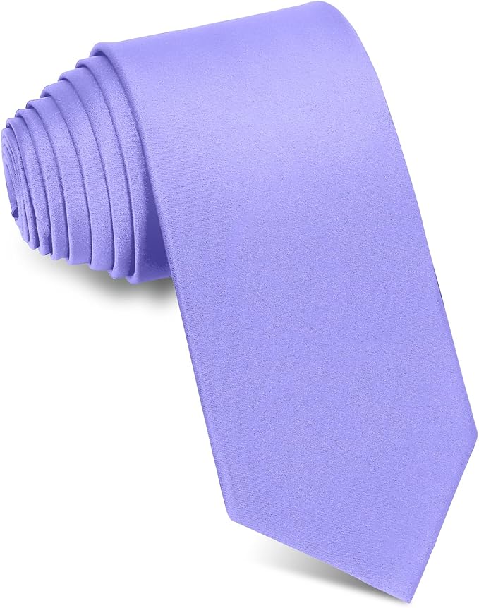 Men's Ties Solid Pure Color 3.15" (8CM) Necktie Plain Formal Business Wedding Black Ties For Men