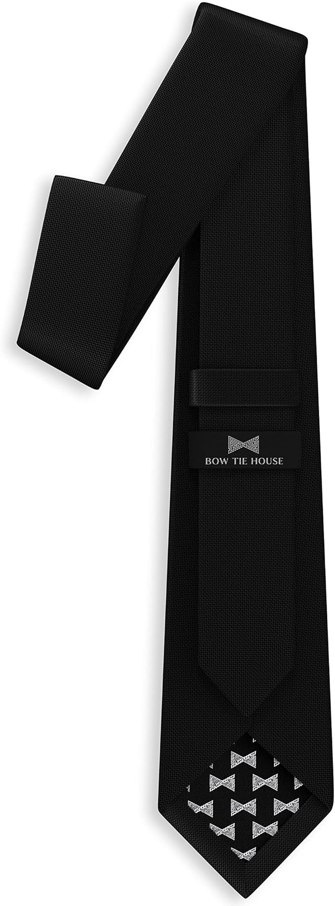 Men's Oxford Matt Neckties Solid Color for Adults Tuxedo Classic Design, by Bow Tie Hosue