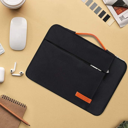 Lacdo 360° Protective Laptop Sleeve Case for 14 inch New MacBook Pro M5/M4/M3/M2/M1 Chips Pro Max A3434 A3112 A3401 A3185 A2918 A2992 2025-2021 | 13.8" Surface Laptop 7th Copilot+PC Computer Bag,Black