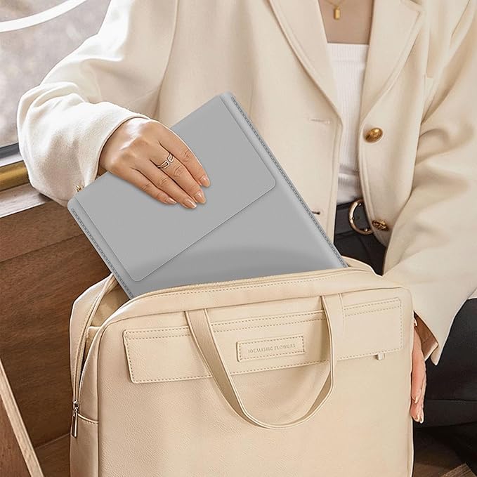 BVYA 15-16" Laptop Sleeve, PU Leather Laptop Case Compatible with MacBook Pro 16 2019-2021 M1 Pro M1 Max (A2485 A2141), Case Compatible with MacBook Pro 15 2010-2019 (A1990 A1707 A1398)