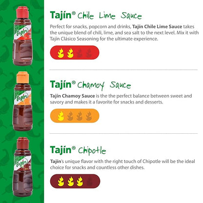 Tajín Fan Pack - Variety Pack of 6 Blends by Tajín