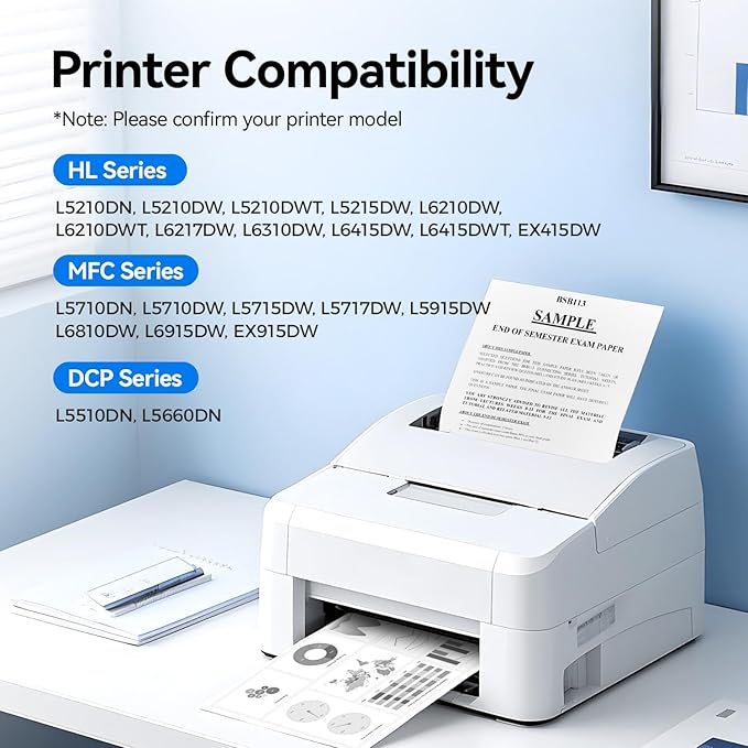 TN920XL Toner Cartridge High Yield Black 2-Pack Compatible with Brother TN920 TN-920XL TN920XXL HL-L6210DW HL-L6210DWT HL-L5210DN HL-L5210DW HL-L5210DWT HL-L6310DW MFC-L5710DW DCP-L5510DN Printer Ink