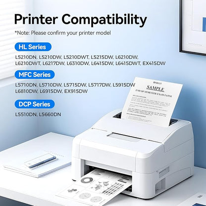 TN920XL Toner Cartridge High Yield Black 2-Pack Compatible with Brother TN920 TN-920XL TN920XXL HL-L6210DW HL-L6210DWT HL-L5210DN HL-L5210DW HL-L5210DWT HL-L6310DW MFC-L5710DW DCP-L5510DN Printer Ink