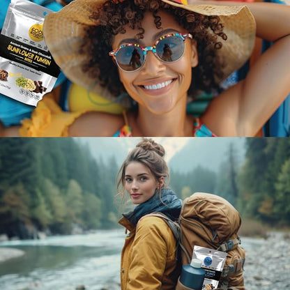 Good Source Snacks Dark Chocolate Bites & Ancient Grains, Sample Variety 3 Pack, 3 oz, Cranberry Hemp, Blueberry Quinoa, Sunflower Pumpkin Seed, Vegan, Gluten Free, Non GMO, Kosher