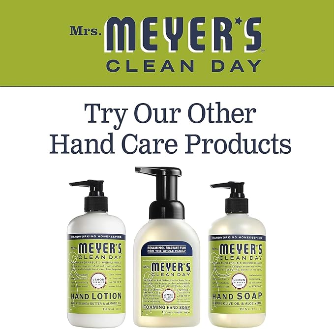 Earth Friendly, Mrs. Meyers Liquid Hand Soap Refill 33 Oz Lemon Verbena Scent - Pack of 6