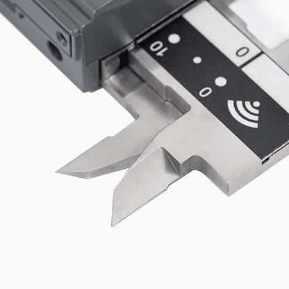 PEC Tools Bluetooth Digital Caliper, 6 Inch/150mm Industrial-Grade Stainless Steel Caliper, IP67 Waterproof & Oil-Resistant, Auto Power-Off, Inch/MM/Fraction Modes, Wireless Data Transfer