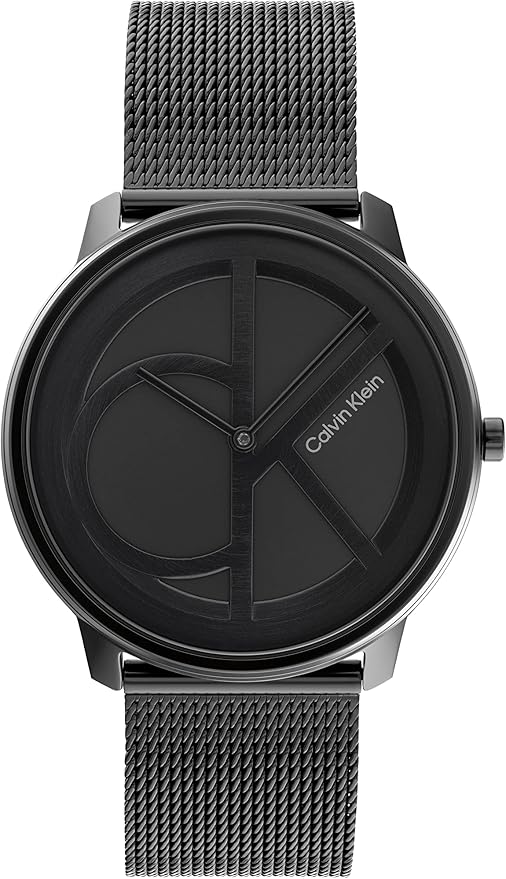Calvin Klein Women's CK Iconic - 35mm 2H Quartz Watch - Stainless Steel Mesh Bracelet - Water Resistance 30 Meters – Premium Fashion Timepiece for Everyday Style - Gift for Her