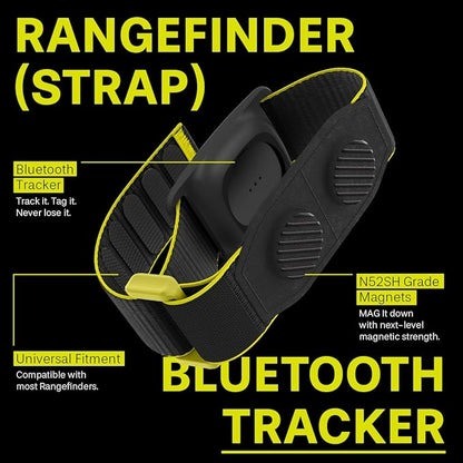 Spigen MAG-iT Magnetic Golf Rangefinder Strap Designed for AirTag/TagMe Tracker and GPS for Golf Cart