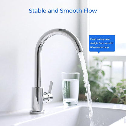 4.5" x 10" Universal Sediment Water Filter Replacement Cartridge for Whole House Filtration Systems - Model AO-WH-PREL-R - 25 micron (2 Pack)
