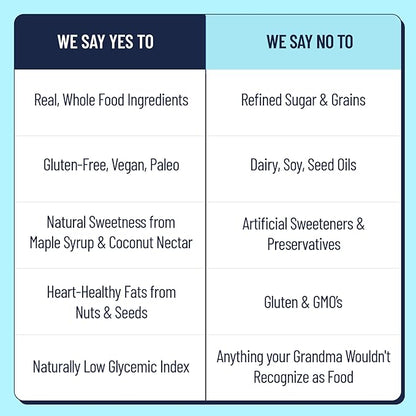 YES Bar – Salted Maple Pecan – Plant Based Protein, Decadent Snack Bar – Vegan, Paleo, Gluten Free, Dairy Free, Low Sugar, Healthy Snack, Breakfast, Low Carb, Keto Friendly (6 Count)