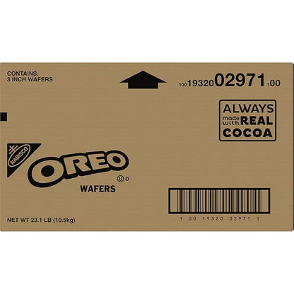 OREO 3-inch Chocolate Wafers. 23.1 lb Box