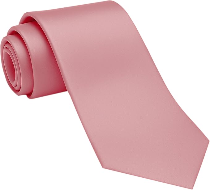 Dibi Solid Color Ties for Men, Formal Mens Ties, Neck Tie, Classic Tie for Boys Women Teens, Wedding Business Costume Necktie
