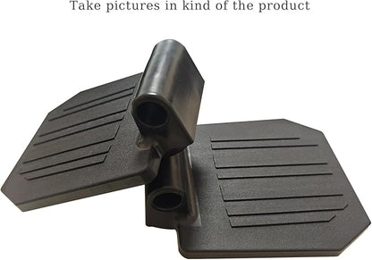 1 Pair of Universal Footplate for The Wheelchair, Transport Chair Footrest Elevating Leg Rests Replacement Parts for Standard Wheelchair Repair Parts