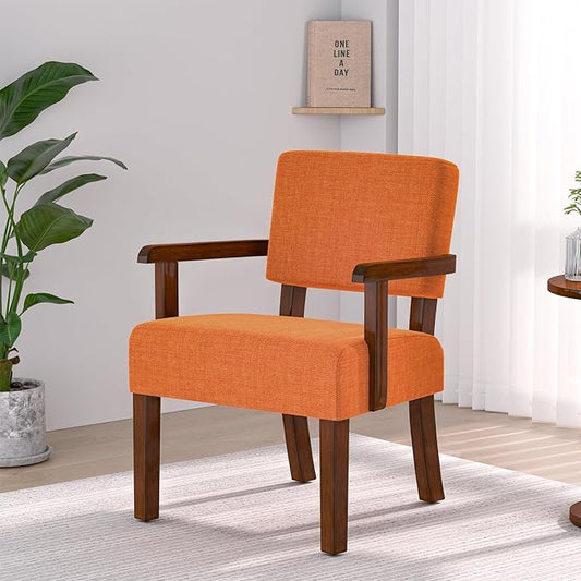 Accent Chair, Living Room Chairs Oversized with Soft Seat and Armrests for Dinning, Bedroom, Reading and Waiting Rooms