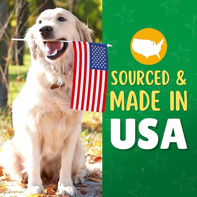 Lucky Premium Treats Sweet Potato Straws Sweet Potato Dog Treats 13oz. - All Natural Chewy Veggie Dog Treats for Small & Medium Dogs - Training Reward Made in USA