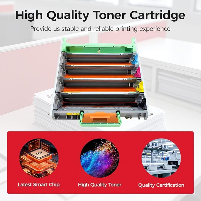 DR310CL Drum Unit Replacement for Brother DR-310CL DR 310CL Imaging Drum Compatible with Brother HL-4150CDN HL-4570CDW HL-4570CDWT MFC-9460CDN MFC-9560CDW MFC-9970CDW Printer All-in-Ones