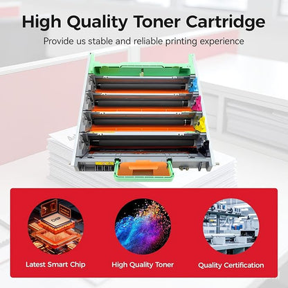 DR310CL Drum Unit Replacement for Brother DR-310CL DR 310CL Imaging Drum Compatible with Brother HL-4150CDN HL-4570CDW HL-4570CDWT MFC-9460CDN MFC-9560CDW MFC-9970CDW Printer All-in-Ones