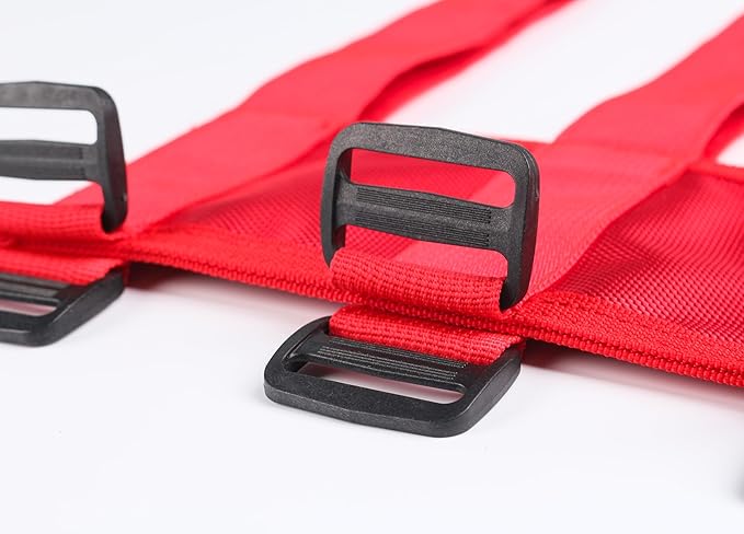 Universal Fire Extinguisher Straps Adjustable Roll Bar Mount 3 lb Fire Extinguisher Holder for Boat Wrangler Car Truck UTV Vehicles Roll Cage Interior Accessories Home Office,Red Strap Only