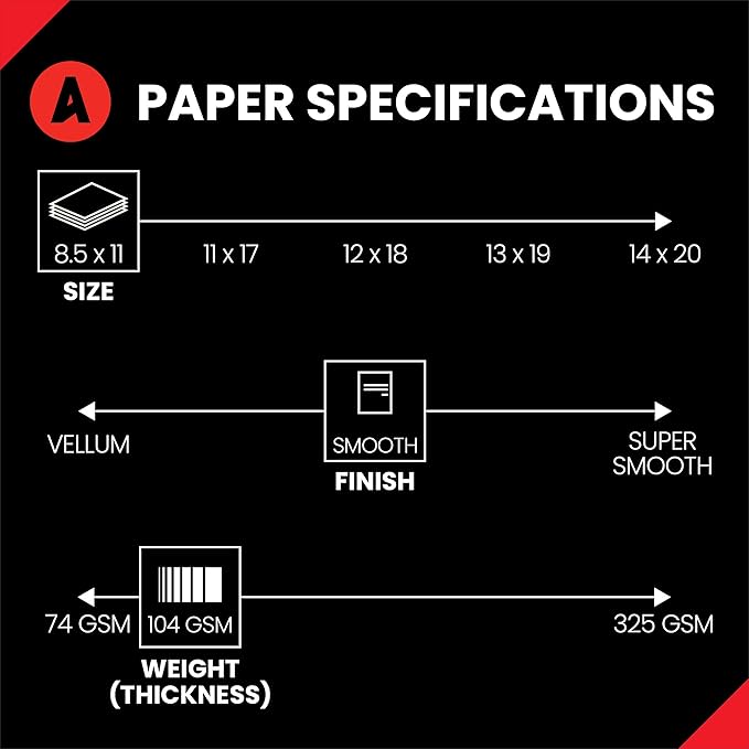 Accent Opaque Cream Printer Paper, 8.5” x 11” 28lb Bond/70lb Text Copy Paper – 2,000 Sheets (8 Reams) – Premium Computer Paper with Smooth Finish – 97 Bright, 104gsm – Warm White Copy Paper – 188176C