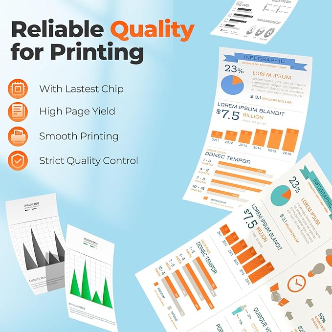 414A Toner Cartridge 4 Pack High Yield MFP M479fdw (with Chip) Compatible for HP 414A 414X Work for Color Laser Jet Pro MFP M479fdw Toner M454dw M454dn M455dn MFP M480f M479dw M479fdn Printer W2020A