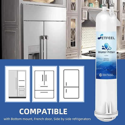 Edr3rxd1 4396841 Water Filter Replacement For Everydrop Filter 3, Compatible With Kenmore Refrigerator 9083, Whirlpool Ice and Water whr3rxd1, kad3rxd1, 9030, 460-9083, 3 Pack SETFEEL