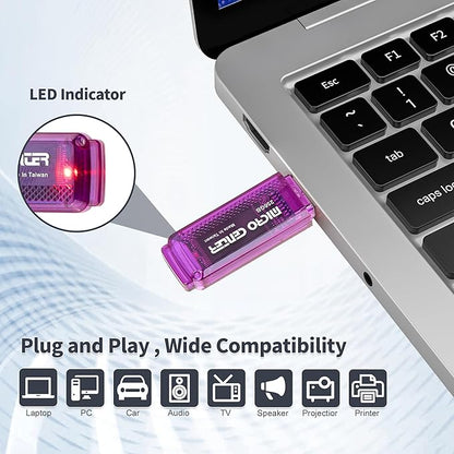 INLAND Micro Center SuperSpeed 256GB USB 3.0/USB3.1 Gen1 Flash Drive Gum Size Memory Stick Thumb Drive Data Storage Jump Drive (256G)