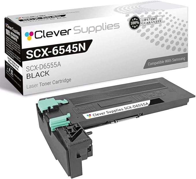 CS Replacement Toner Cartridge Compatible with Samsung SCX-6545N SCX-D6555A Black SCX-6555N SCX-6545N Toner Cartridge