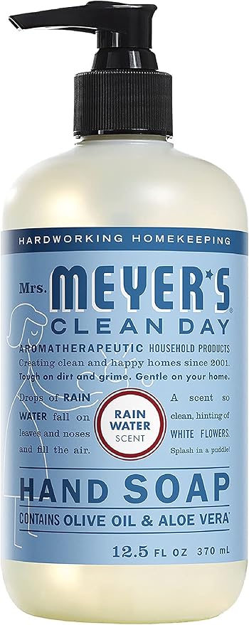 Mrs. MEYER'S CLEAN DAY New Spring Scent Variety Pack (Rain Water + Oat Blossom + Plum Berry)