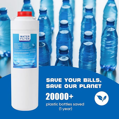 51300C Replacement (4 Packs-No Chip),Compatible with EzH2O Filter Replacement Bottle Station High Capacity 3000 Gallon,Replacement EWF3000 for 51300/C ERF750, 51299C, 55898C (4)