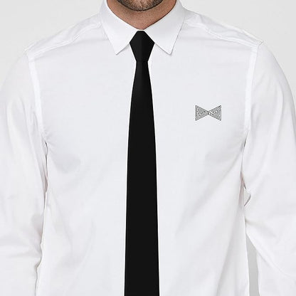 Men's Oxford Matt Neckties Solid Color for Adults Tuxedo Classic Design, by Bow Tie Hosue