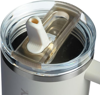 STANLEY Quencher ProTour Flip Straw Tumbler with Leakproof Lid | Built-In Straw & Handle | Cupholder Compatible for Travel | Insulated Stainless Steel Cup | BPA-Free